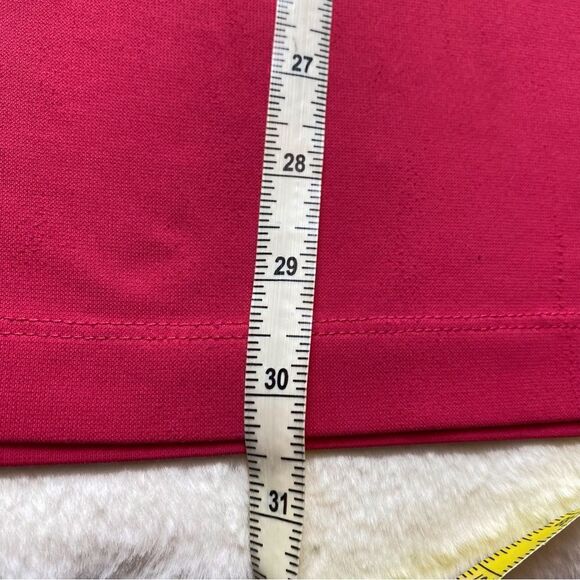 Nike Dri Fit Tiger Woods Collection Deep Pink Polo Shirt Size Large - Picture 11 of 12